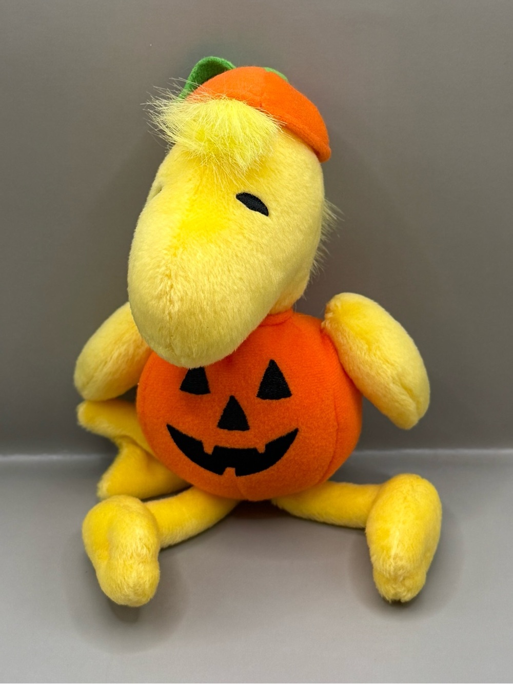Vintage Snoopy Hallmark Peanuts Halloween Pumpkin Plush Stuffed Animal